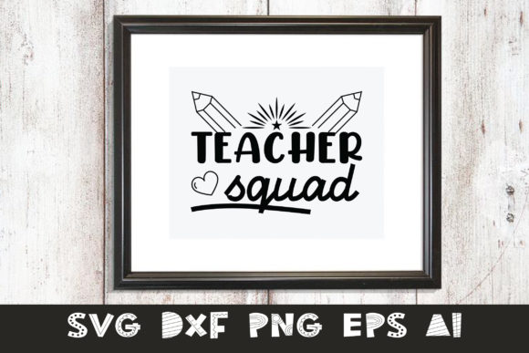 Teacher Squad Graphics: A Versatile Craft Asset for Content Publishing