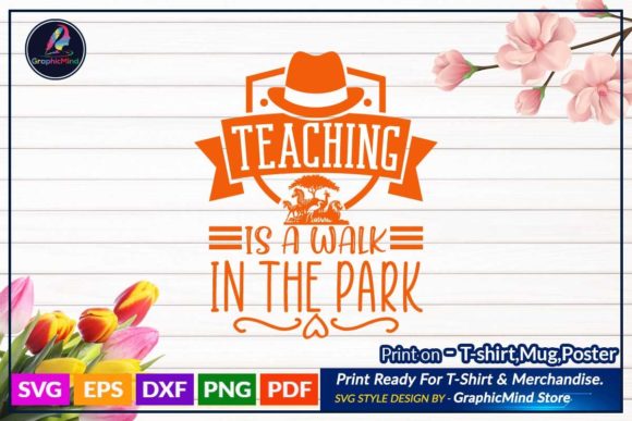 Teacher Sublimation SVG Design for Crafts & Graphics