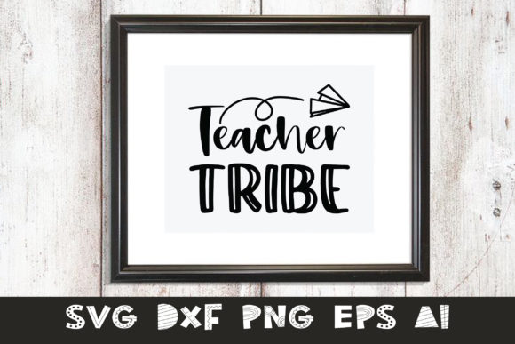 Teacher Tribe Graphics: A Versatile Craft Design Asset for Modern Branding