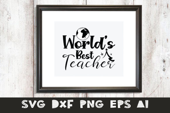Teacher – World’s Best Teacher Embroidery Design Review